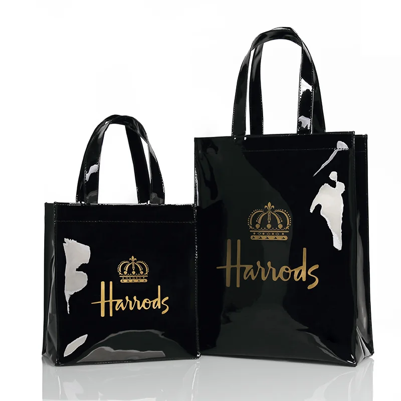 

Princess Crown Print PVC Reusable Shopping Purse for Women Eco Friendly Summer Tote Beach Handbags Large Casual Ladies Work Bag