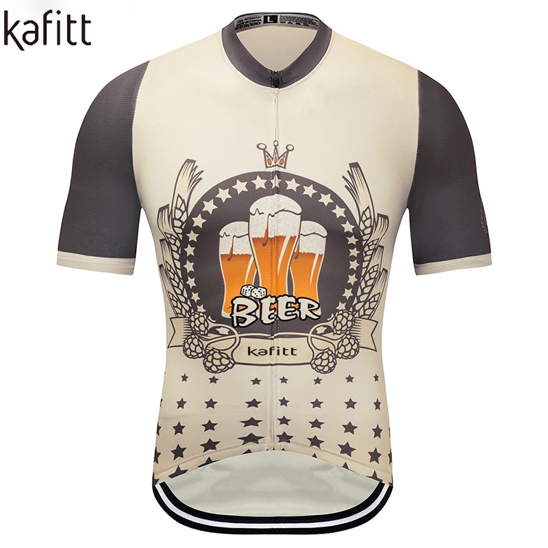 Kafitt Men's Summer New Discount Cheap Sale Cycling Top Outdoor Short Sleeve Breathable Casual T-Shirt |