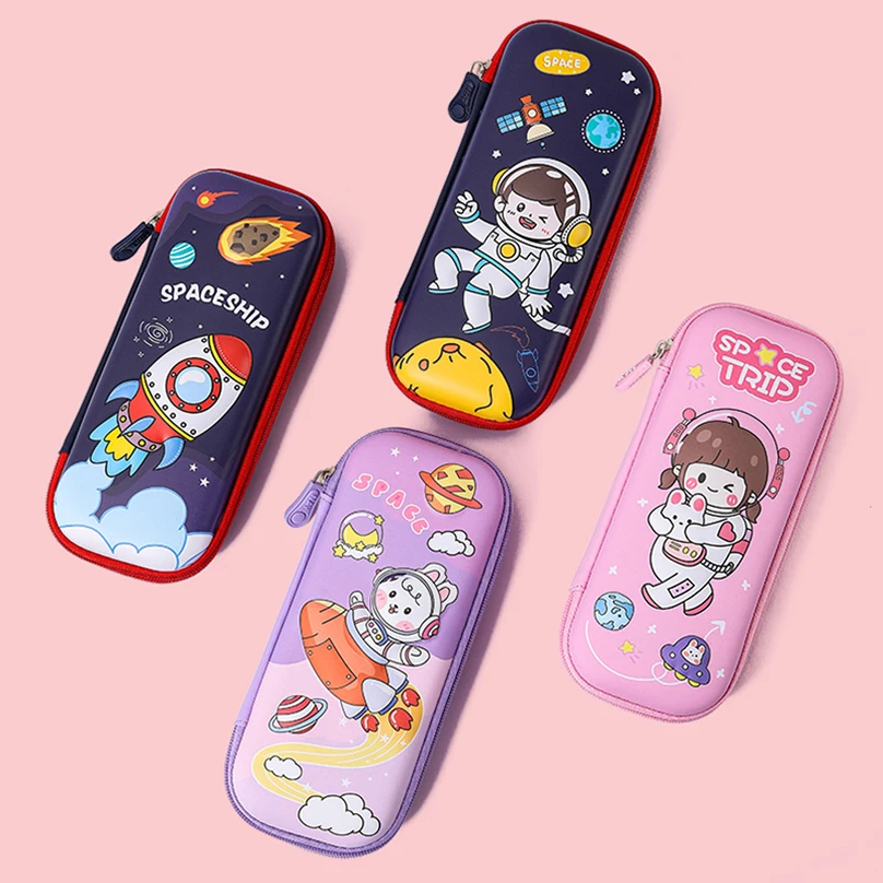 

Cute Pencil Case Korean Stationery Pencil Box Piornik Estuche Escolar 3d Pen Case Trousse Scolaire School Supplies Pencilcase