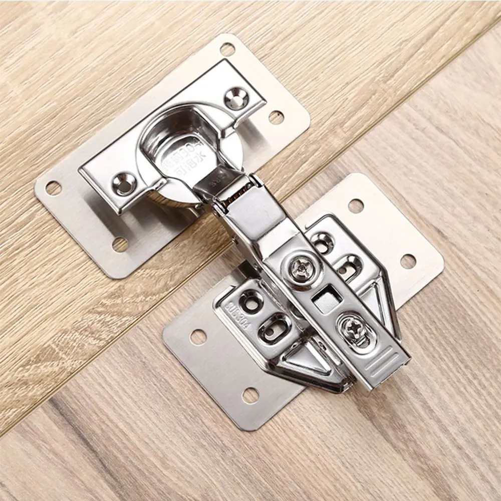 

Cabinet Hinge Repair Furniture Hardware Door Maintenance Cabinet Window Mounting Plate Set Hinge Fixing Plate