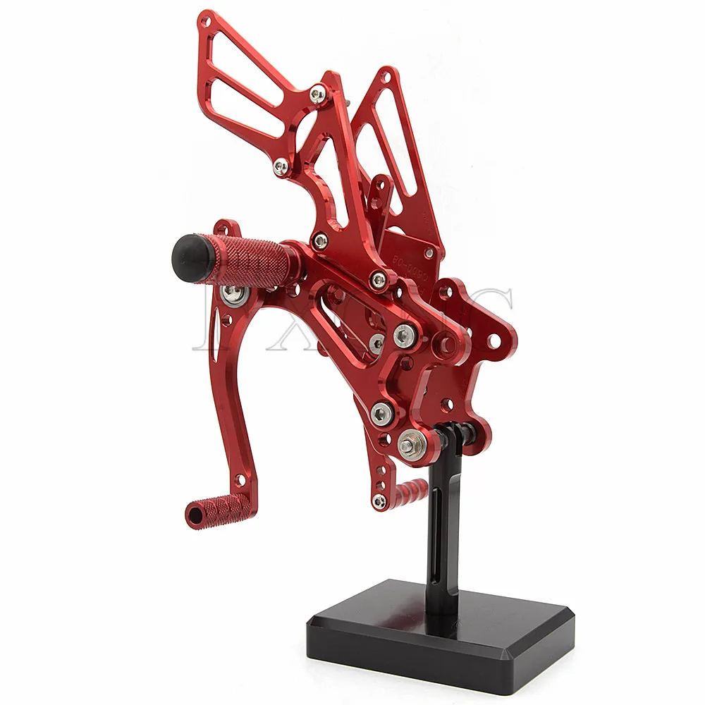 Для HONDA CBR600RR 2003-2006 CNC алюминиевые мотоциклетные Регулируемые подножки задние