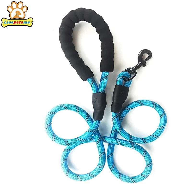 

Reflective Dog Leash for Large Dogs Thicken Nylon Dog Leash Dropshipping Comfortable Padded Handle Durable Pet Traction Rope