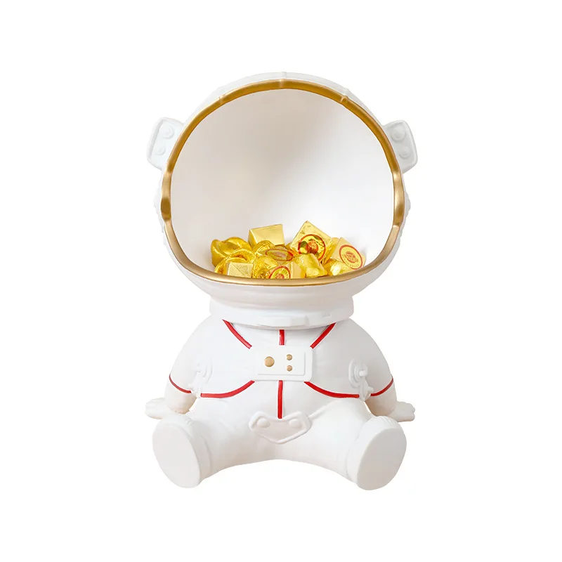 

Скандинавский астронавт, орнамент из смолы для хранения, украшение для рабочего стола, настенный органайзер, украшение для телевизора, каби...