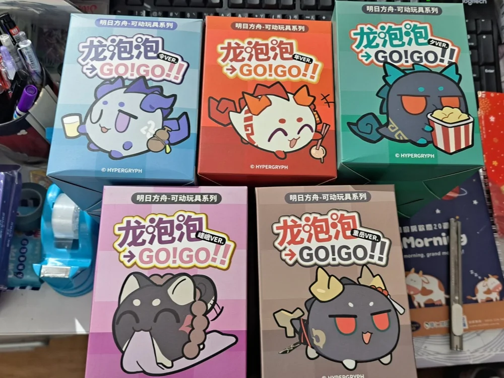 Arknights аниме фигурка периферийные мобильные модели Dragon Bubble Walk украшение для