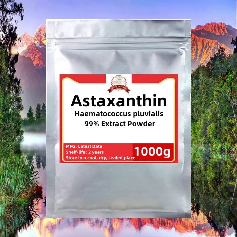 

50-1000g 99% Astaxanthin, Haematococcus Pluvialis ,Free Shipping