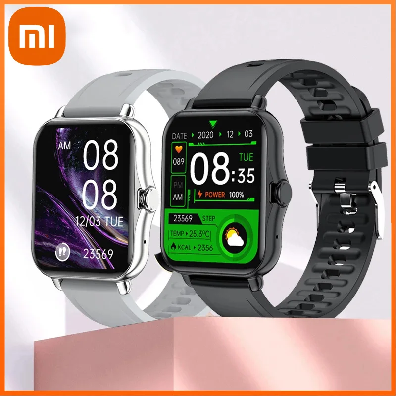 

Xiao Mi Smart Watch Men Heart Rate Monitoring Sports Bracelet Call Reminder Waterproof Women Fitness Smartwatch for Andriod IOS
