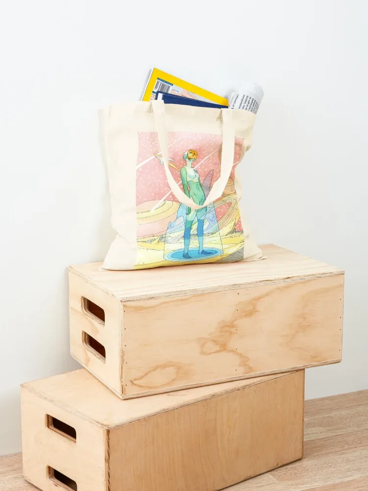 Art by Jean Giraud Tote Bag Тканевая сумка Роскошная женская сумка-шоппер Холщовая