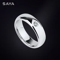 2021 ring for men classic 6mm width unisex tungsten engagement rings dome band inlay free shipping engraving
