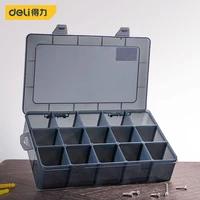 adjustable 9 24 grid organizers container plastic storage boxes component electronic drill screw beads tool parts storage box