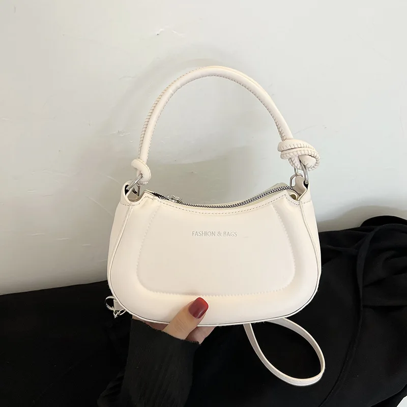 

2023 New Fashion Exquisite Women Shoulder Bags Simple Mini Design Underarm Bag Crossbody Bag High Quality Casual Handbags Purse