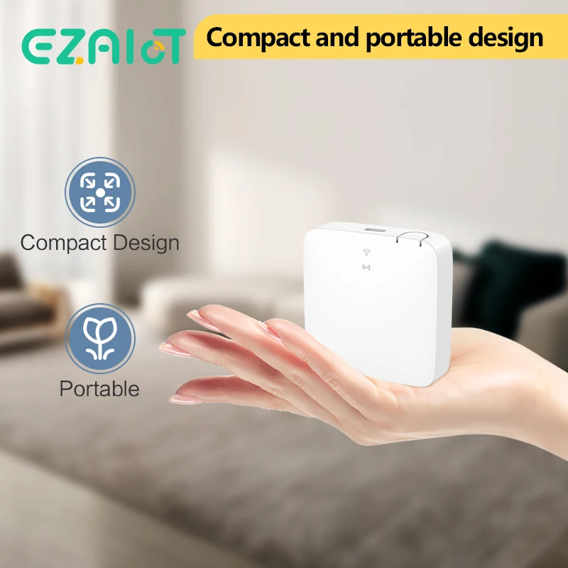 Фото Умный многорежимный шлюз Tuya ZigBee Bluetooth Mesh Hub Автоматизация умного дома Беспроводной мост через приложение Smart Life Дистанционное управление №2