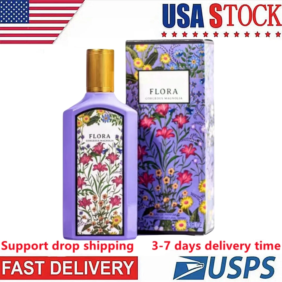 

Free Shipping To The US In 3-7 Days Flora Gorgeous Magnolia Perfume EDP Floral Smell Body Spray Gift Parfum for Lady men