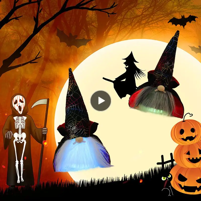 

Кукла без лица на Хэллоуин 2023, украшение для домашнего стола, кулон для дома, подарки на Хэллоуин, Детская кукла, подарок на день рождения