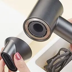 Высокоскоростной фен Tookfun SE с оборотами двигателя 110 000 об/мин, ионизацией и весом 316 грамм.