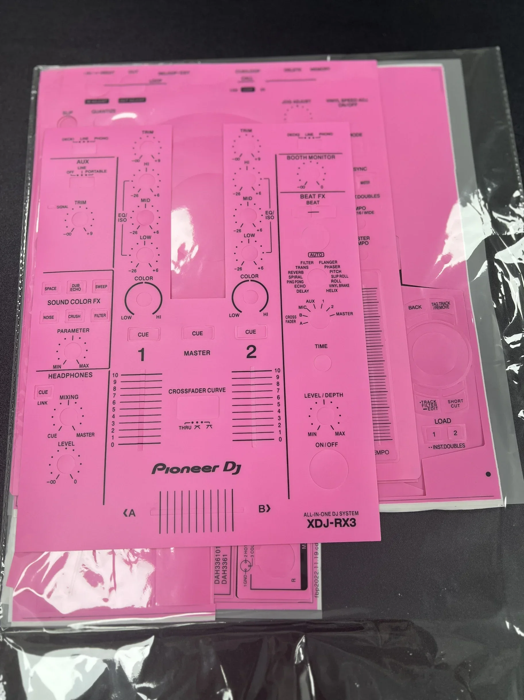 Пленка для Pioneer XDJ-RX3 RR RX 2 XZ