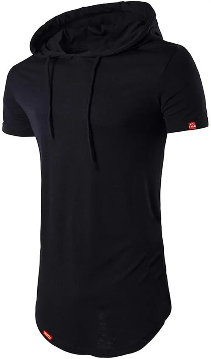 

Camisa Longline Com Capuz Swag Básica C32 Vcstilo (PRETO, P)