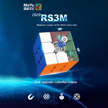 New Moyu RS3M 2020 Magnetic 3x3x3 Speed Magic Cube RS3M Puzzle Cube Hungarian Cube 3x3 Magico Cube