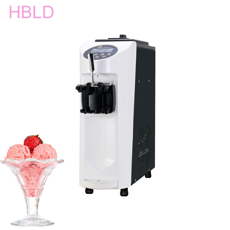 

Small Professional Ice Cream Machine Multifunctional Portable Single Flavor Sundae Machine