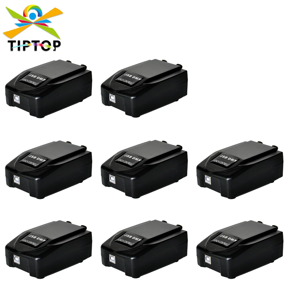 

8XLOT Light Jockey DMX Usb Martin Controller 1024 channels Software Lighting Console Martin Jockey USB1024 DMX Controller TIPTOP