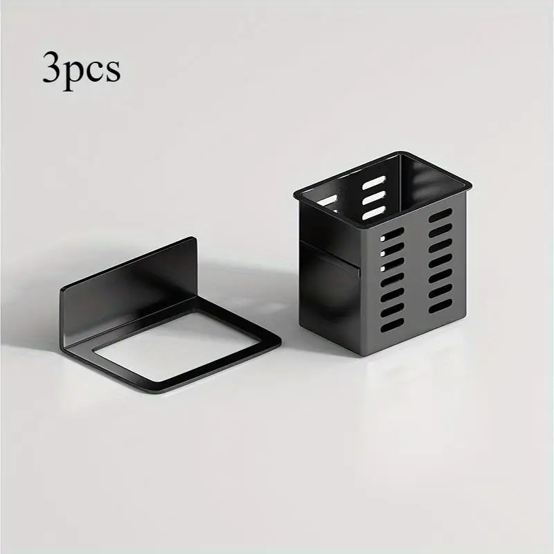 

Пластиковая настенная стойка для хранения 3 шт