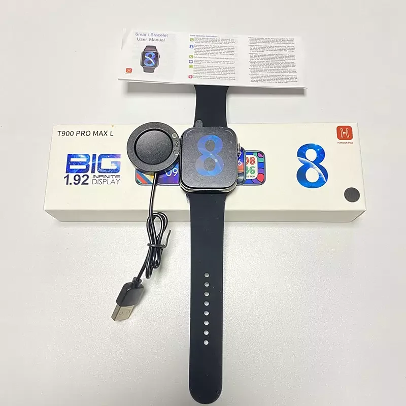 

T900 Pro Max Smart Watch Series 8 Men Women DIY Face Waterproof Sport Series 8 Smartwatch