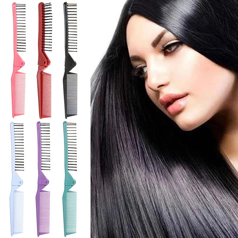 

1 шт., Складная расческа для волос, антистатические расчески