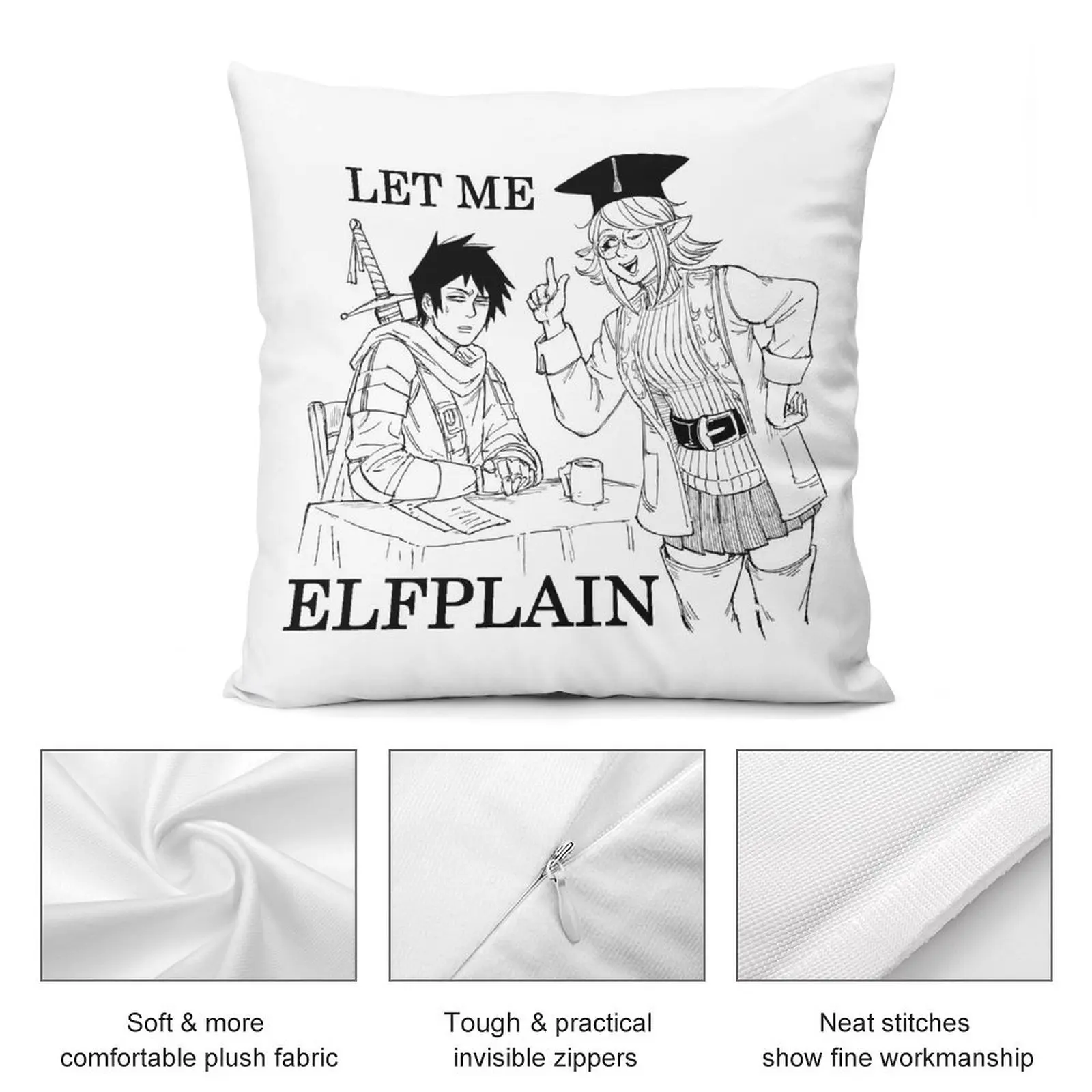 Декоративная подушка Elf проводится в стиле люкс рождественские украшения 2025