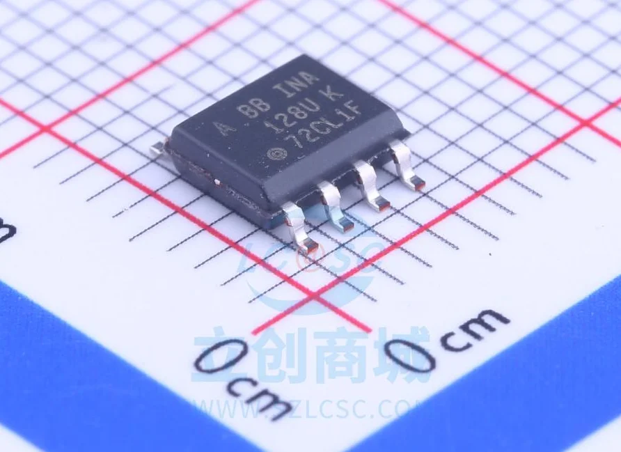 

INA128UA/2K5 Package SOIC-8 New Original Genuine Instrument Amplifier IC Chip
