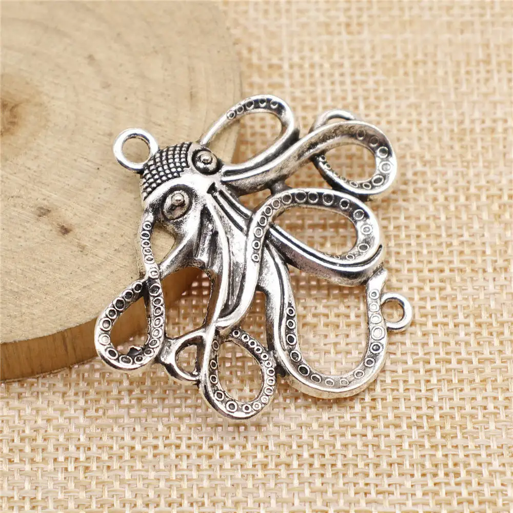 Подвеска-Осьминог для изготовления ювелирных изделий | Украшения и аксессуары