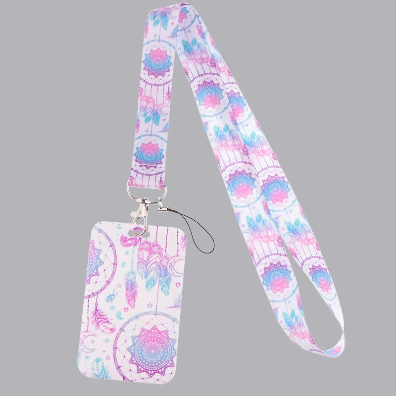 

A1502 Dreamcatcher Neck Strap Lanyard for Key ID Card Gym Cell Phone Straps USB Badge Holder DIY Neck Strap Hang Rope Lanyard