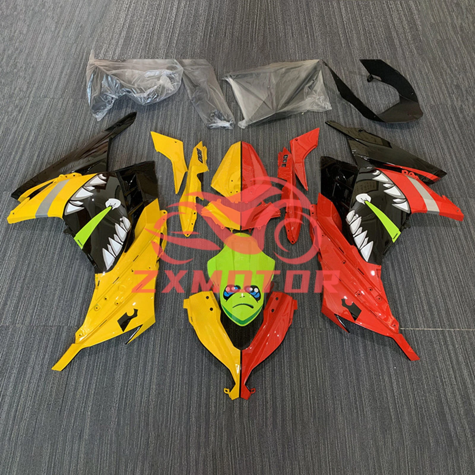 Для KAWASAKI EX300R 2013 2014 2015-2024 обтекатели кузова мотоцикла NINJA 300 13-21 22 23 24 ABS