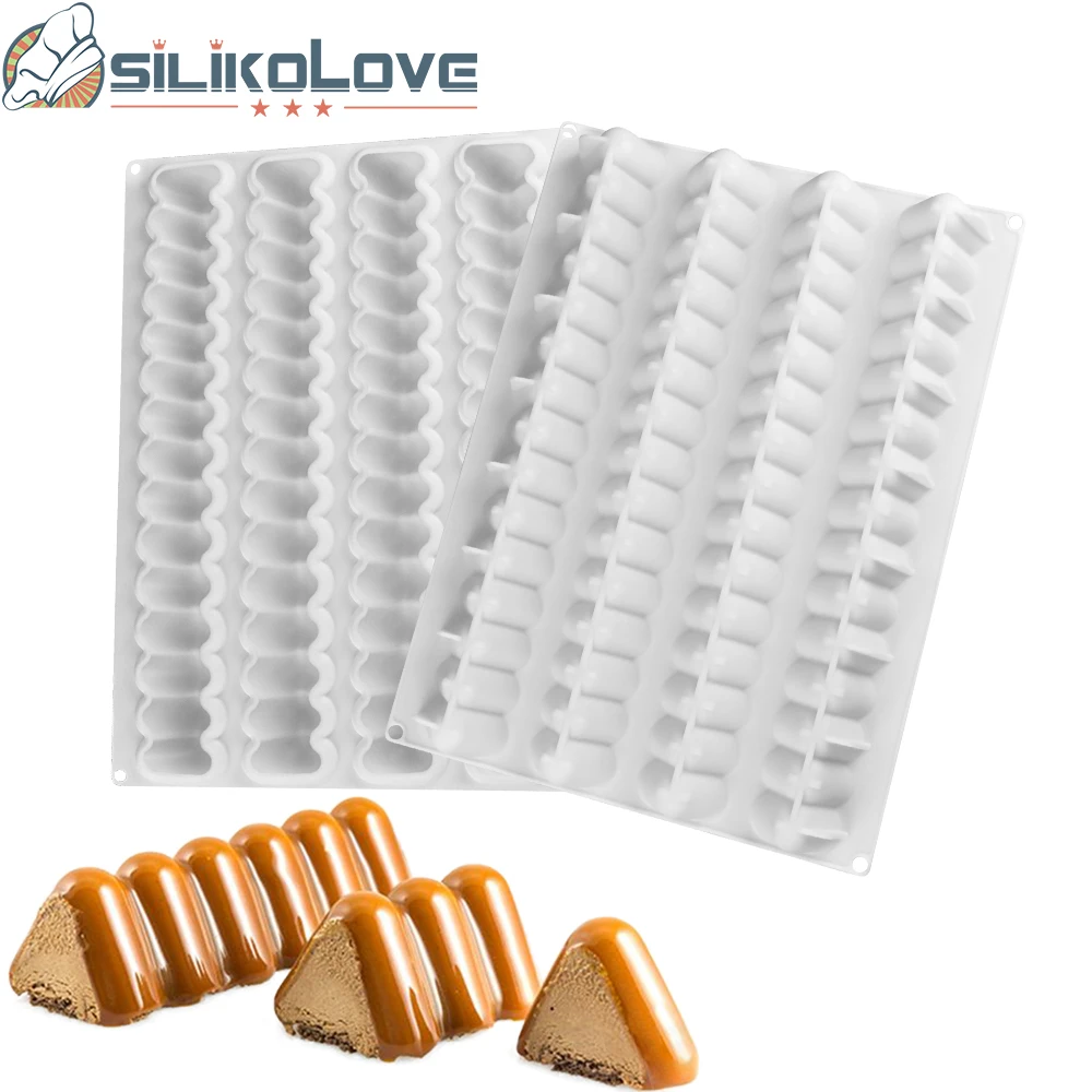 Силиконовая форма SILIKOLOVE для выпечки во французском Муссе Большая гусеница | Дом и