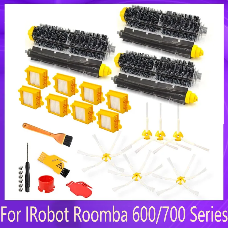 

For IRobot Roomba 700 Series Replacement Kit 760 770 772 774 775 776 780 782 785 786 790 Accessories Brush Roll Filters Brush