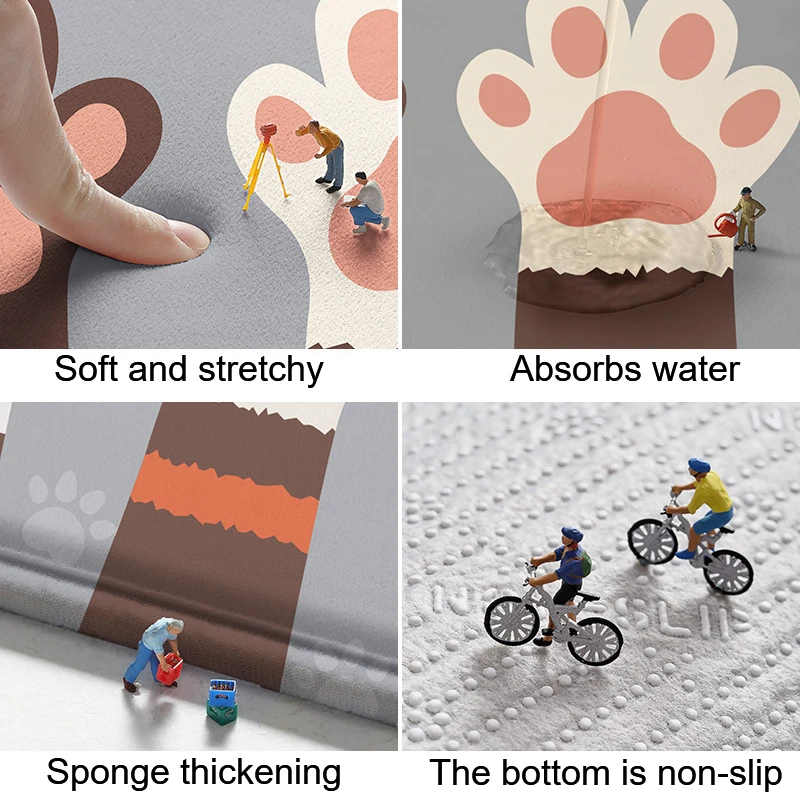 Коврик для ног на балконе гостиной крыльца нескользящий коврик D-Huggys D-Wuggys