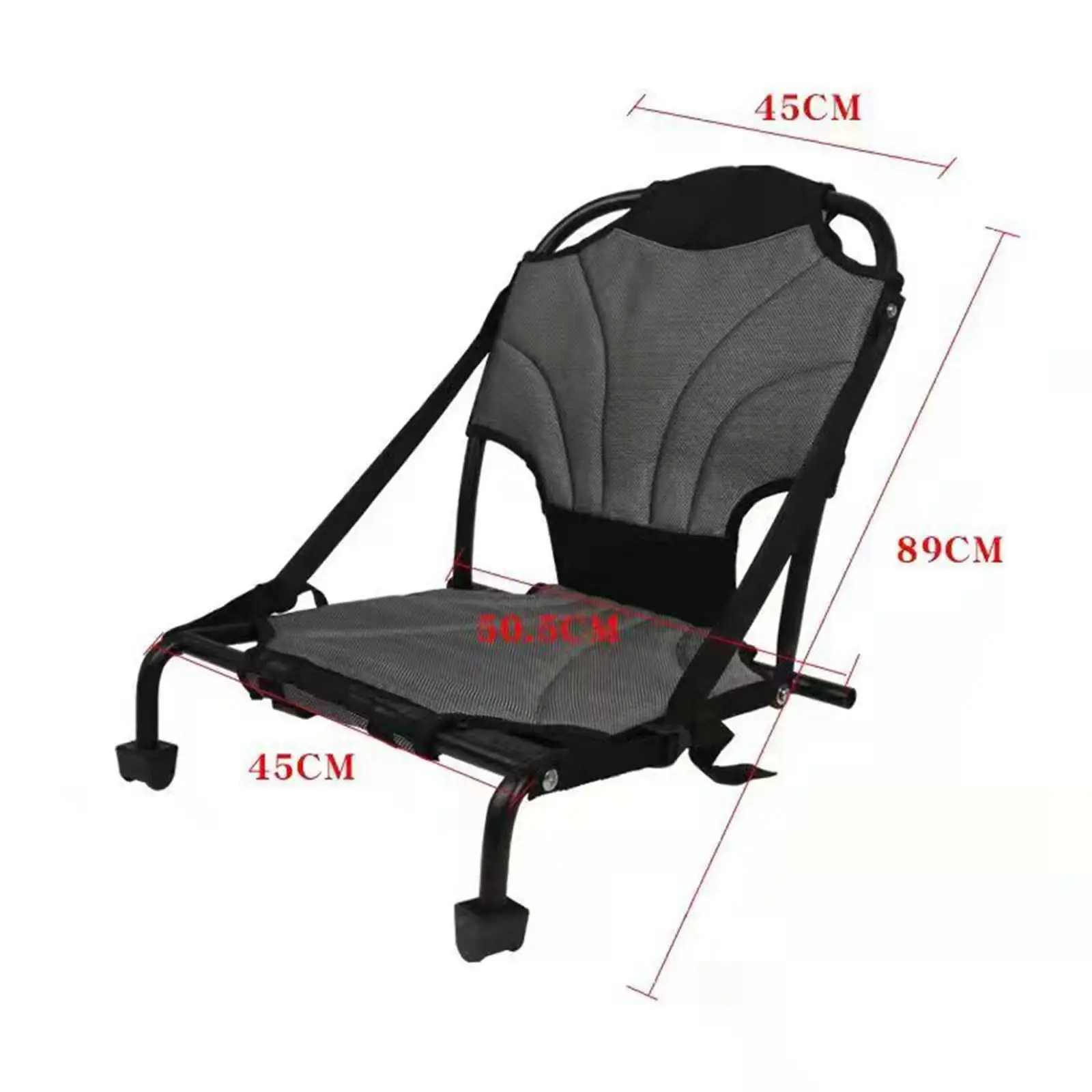 Складное сиденье для каяка с поддержкой спины. Удобное складное лодки взрослых.