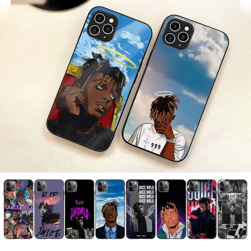 

Rap Juice WRLD 999 Phone Case For Iphone 7 8 Plus X Xr Xs 11 12 13 14 Se2020 Mini Pro Max Case