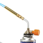 Портативный Бутановая горелка газовой сварки фонарь пламени пушка пайки огнемет Открытый Кемпинг барбекю пайки Сварка тепловой пушкой оборудование