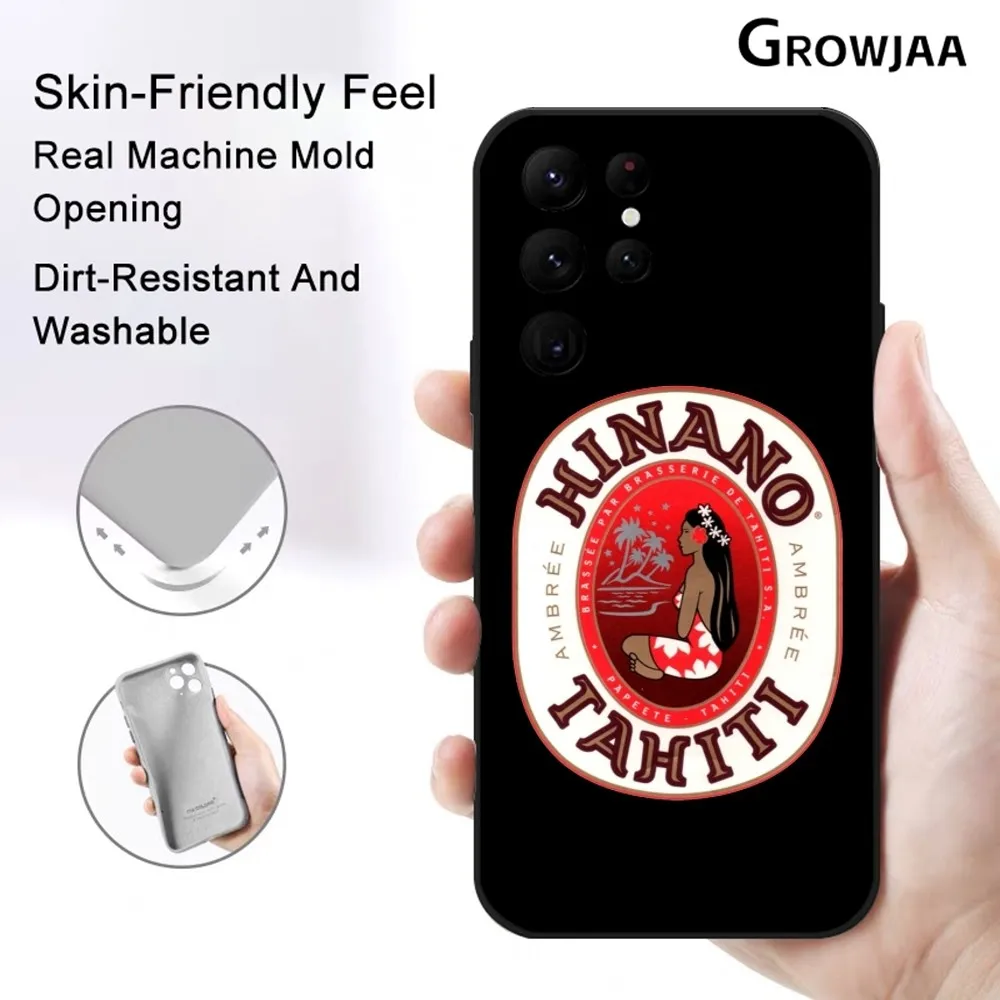 Чехол для телефона H-Hinano T-Tahiti Girl Samsung Galaxy S25 S24 S22 S23 Ultra S21 S20 Plus 5G защитный