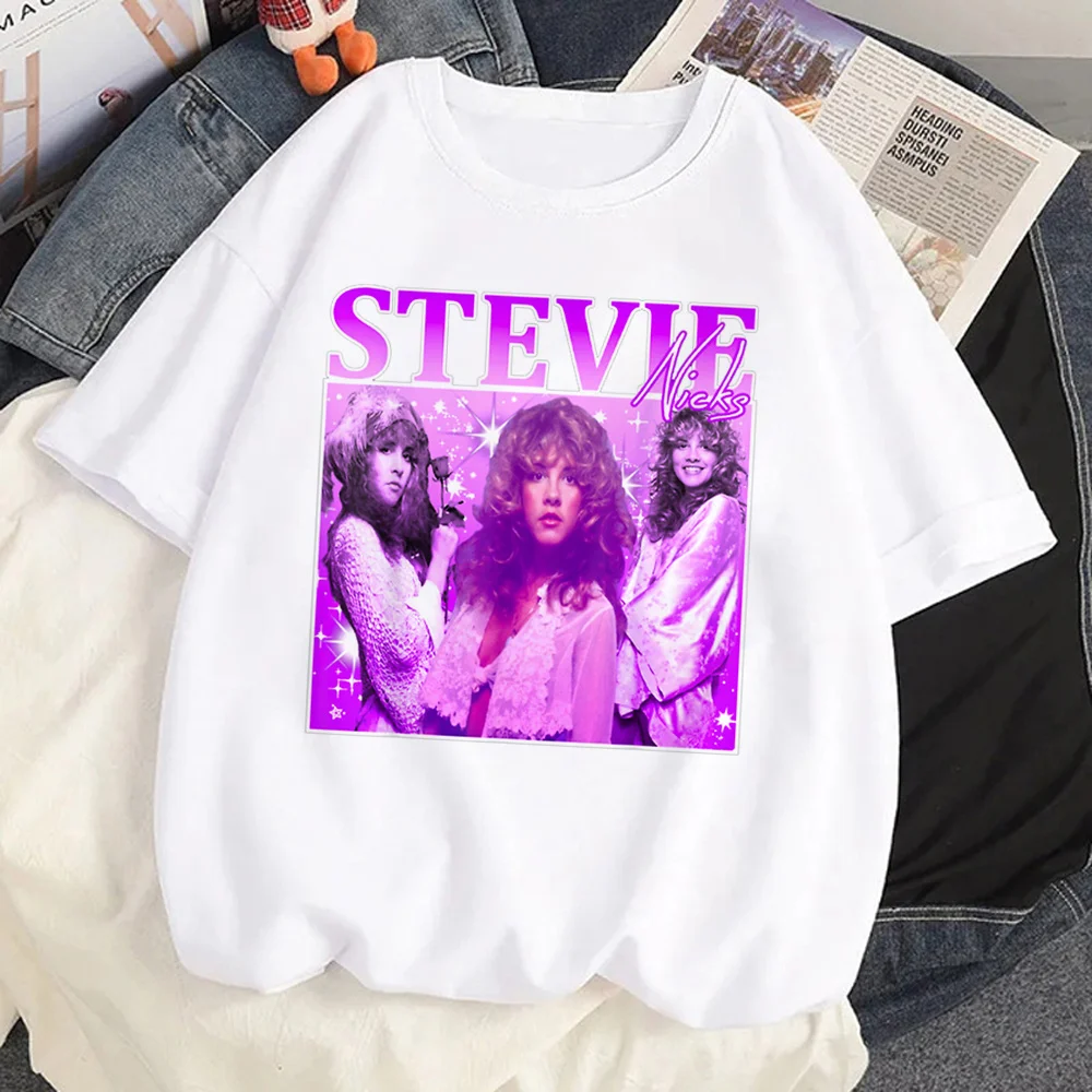 Мужская летняя футболка stevie nicks, мужская одежда Манга