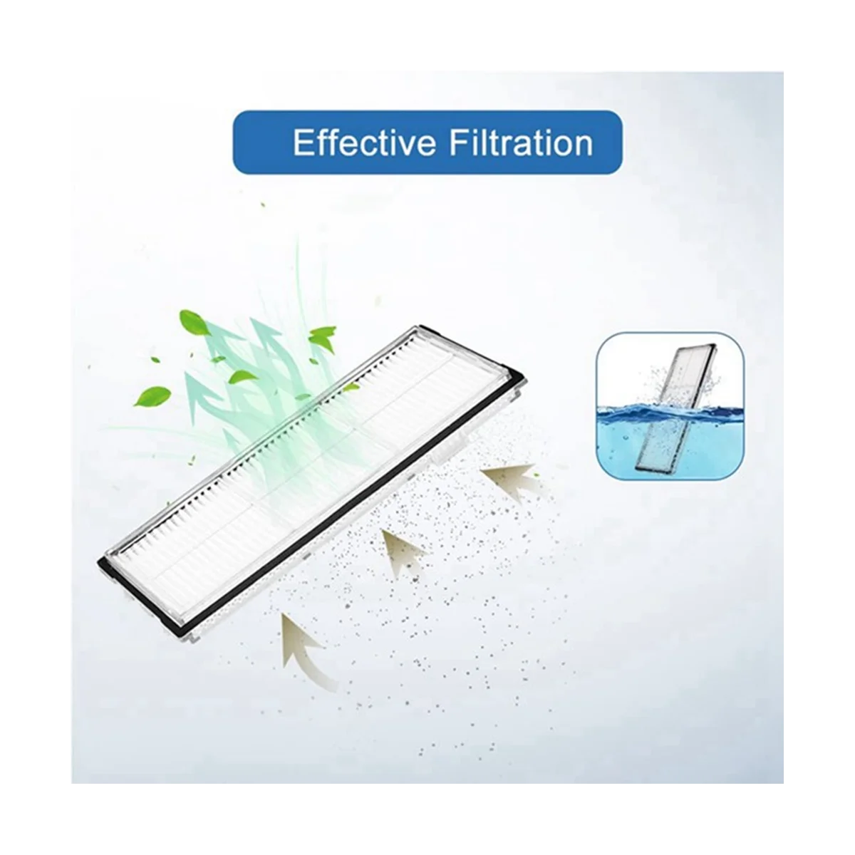 

For Xiaomi S7 Filter Side Brush for Roborock S7 for Roborock T7 S7 G10 Robot Vacuum Cleaner Accessories Spare Parts Kit