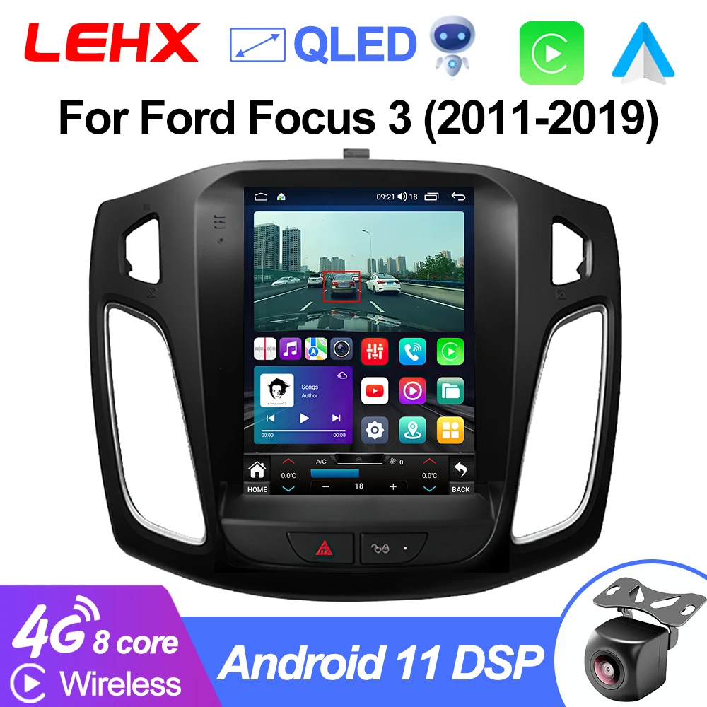 Автомагнитола LEHX Pro мультимедийная стерео-система на android с gps-Навигатором dvd