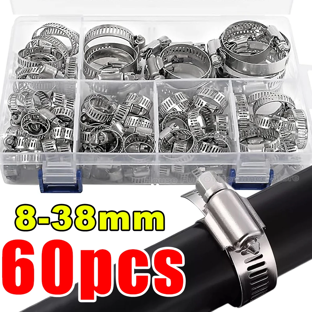 

Набор хомутов для шлангов из нержавеющей стали