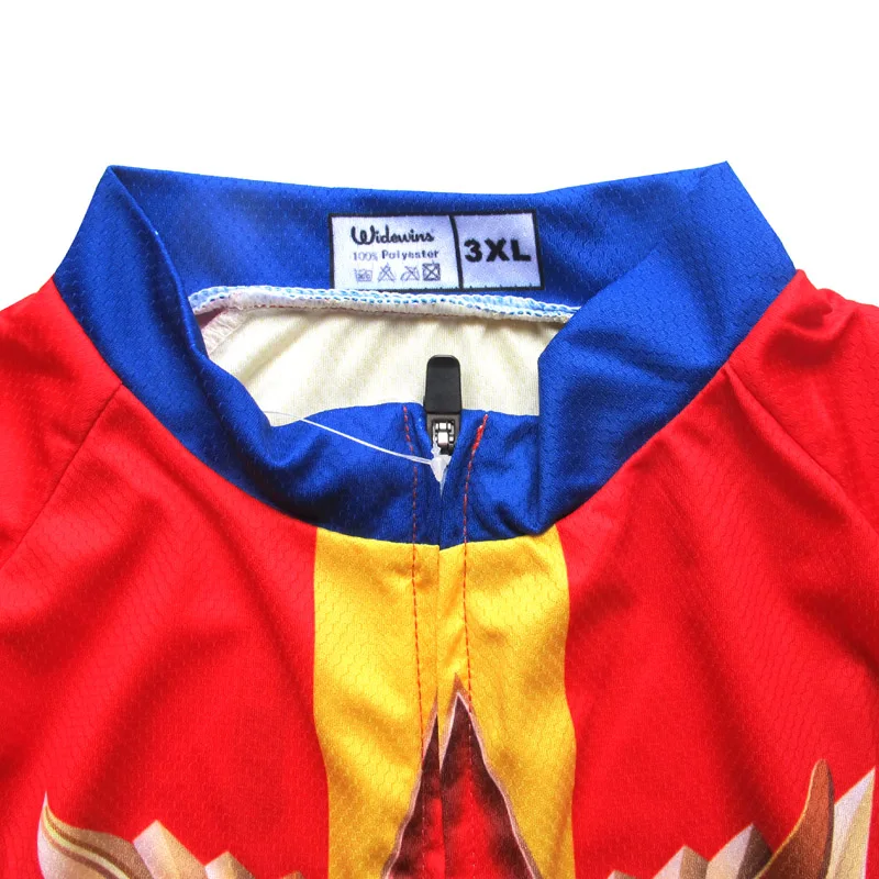 Widewins-велосипедный рукав Джерси для мужчин России советский вечерние велосипед