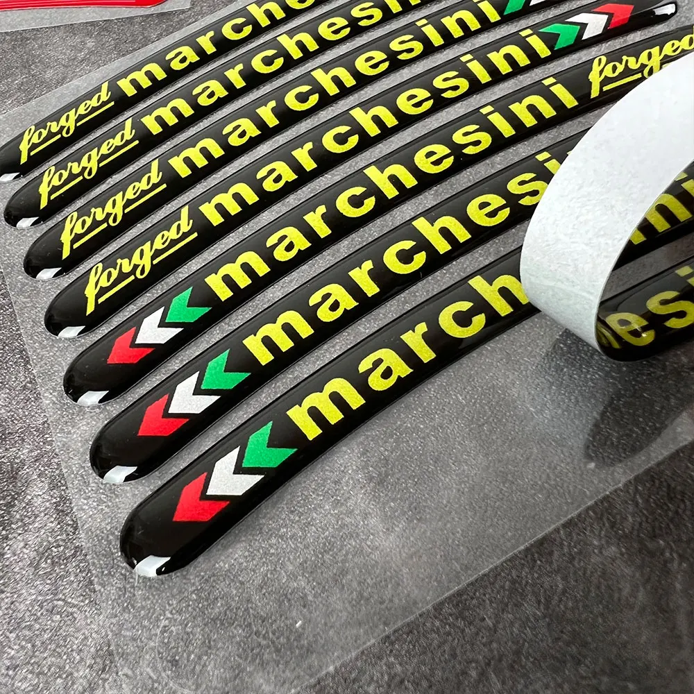 3D гелевая мотоциклетная наклейка светоотражающая полосатая лента с ободом для