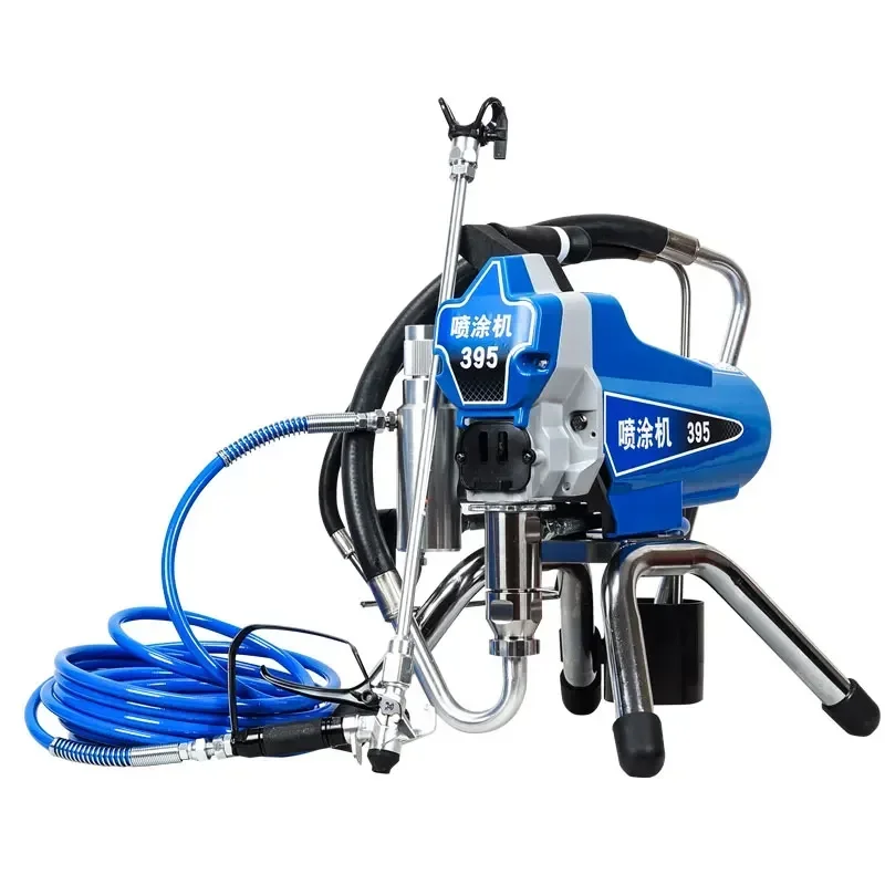 395/450 Mechanical High Pressure Airless Spraying Machine 220V/1500W/2200W Latex Paint Coating Tools