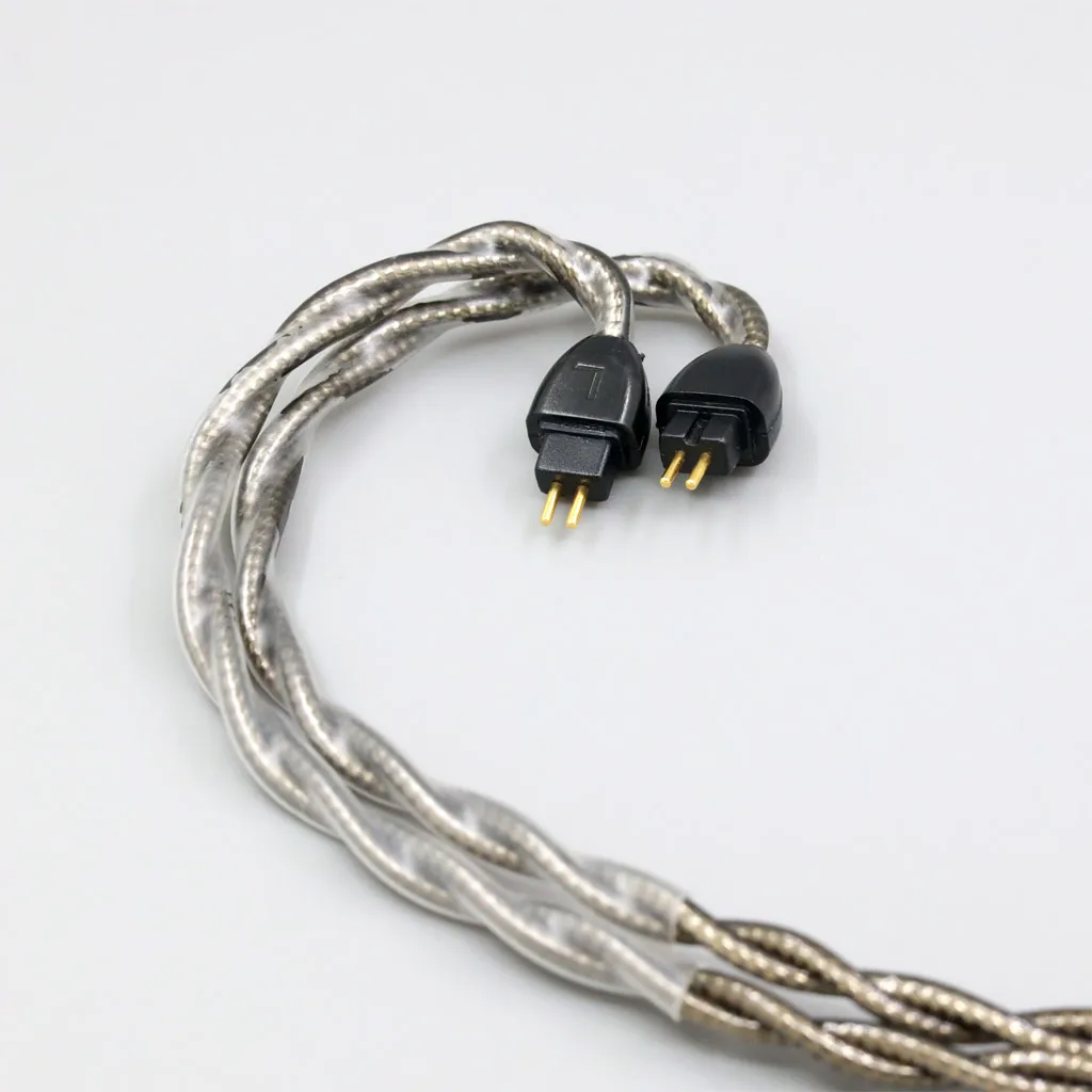99% Pure Silver Palladium + Graphene Gold Earphone Shielding Cable For HiFiMan RE2000 Topology Diaphragm Dynamic Driver LN008222 enlarge