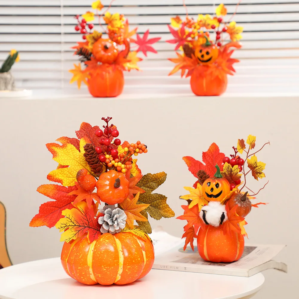 Новое украшение в виде тыквы на Хэллоуин ужасная атмосфера для дома сделай сам