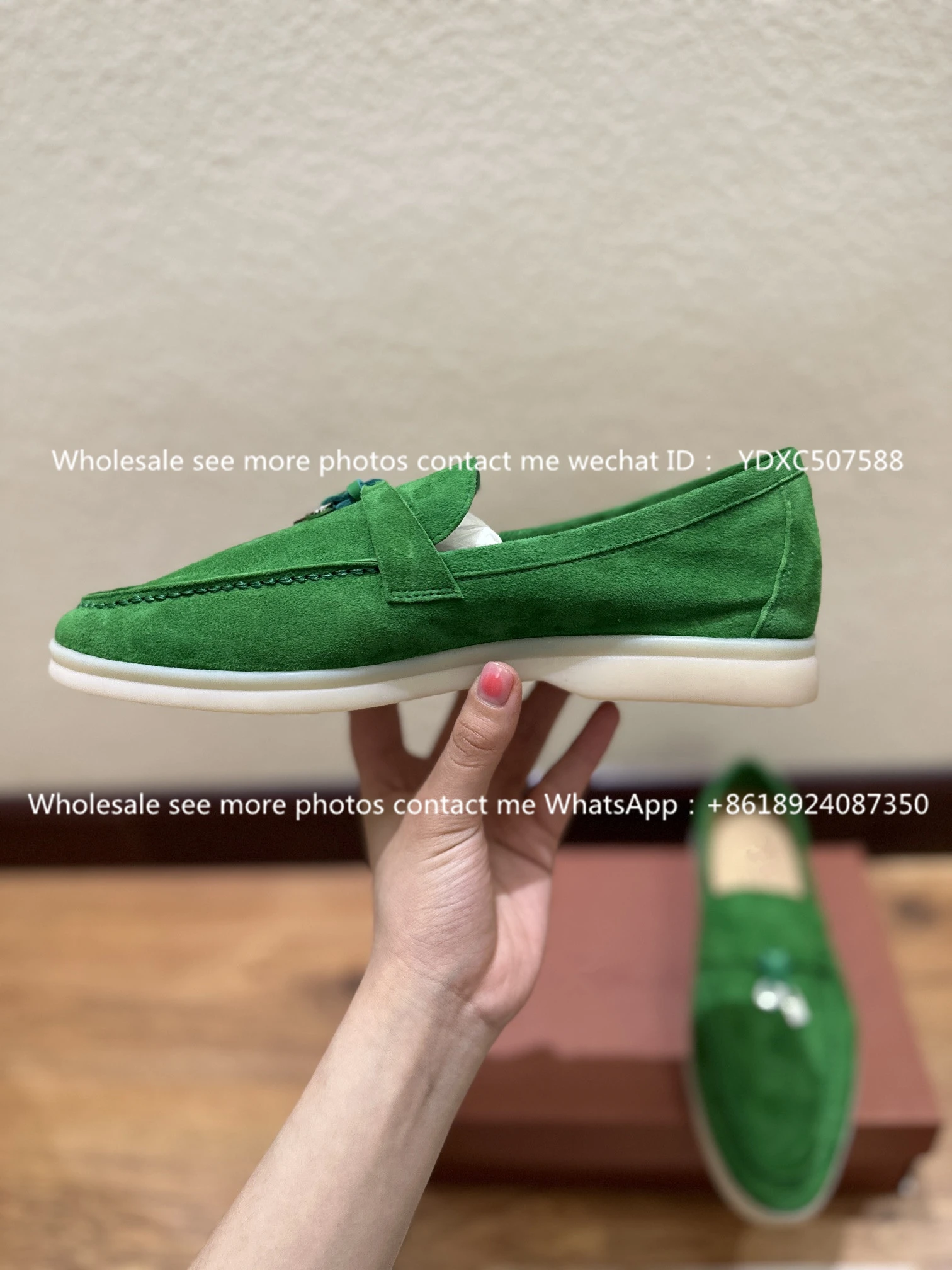 Moccasin Luxury Genuine Leather Casual Shoes Women's Shoes Spring and Autumn 2023 New Summer Walking Single Shoes Lazy Lefu Shoe