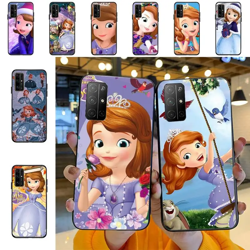 

Disney Sofia the First Phone Case For Huawei Honor 10Lite 10i 20 8x 10 Funda for Honor9lite 9xpro Coque