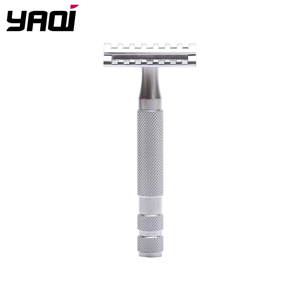 Head Stainless Steel Handle De Safety Razor